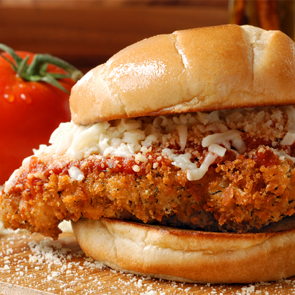 Chicken Parmesan Burger Recipe