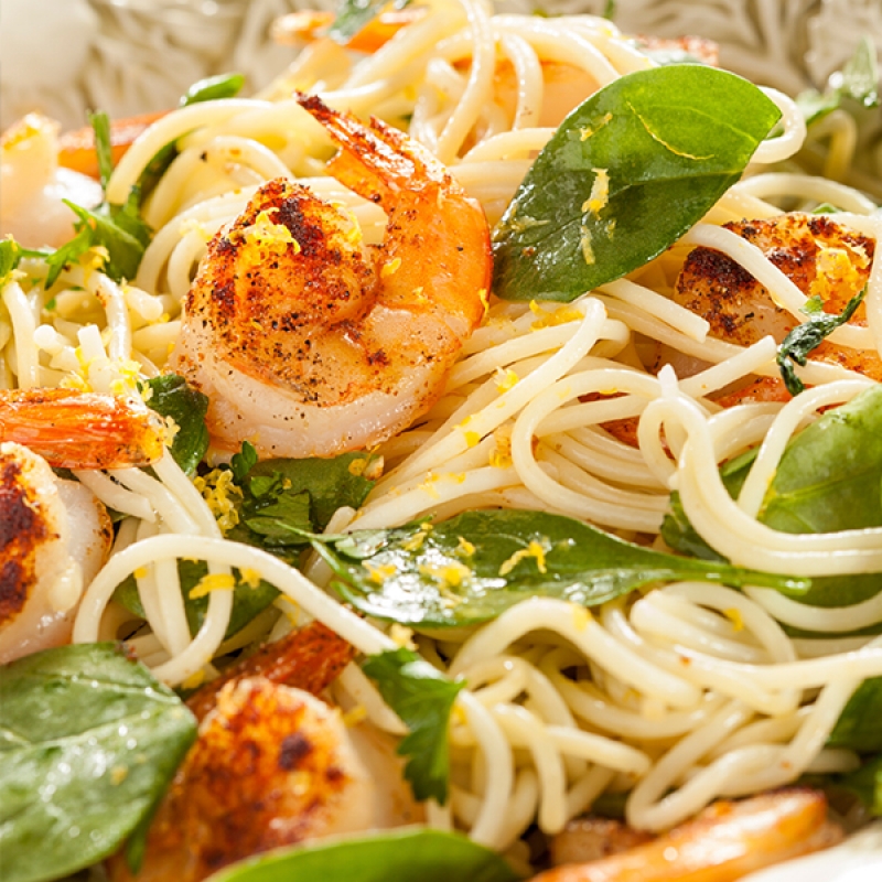 Lemon Shrimp Pasta Recipe