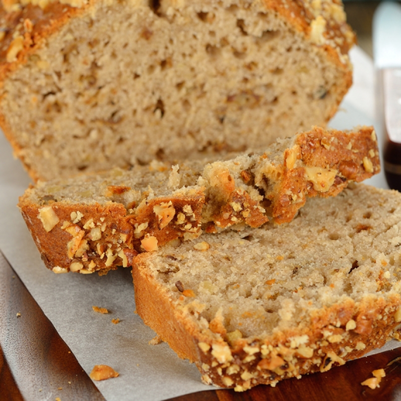 Homemade Banana Bread Recipe