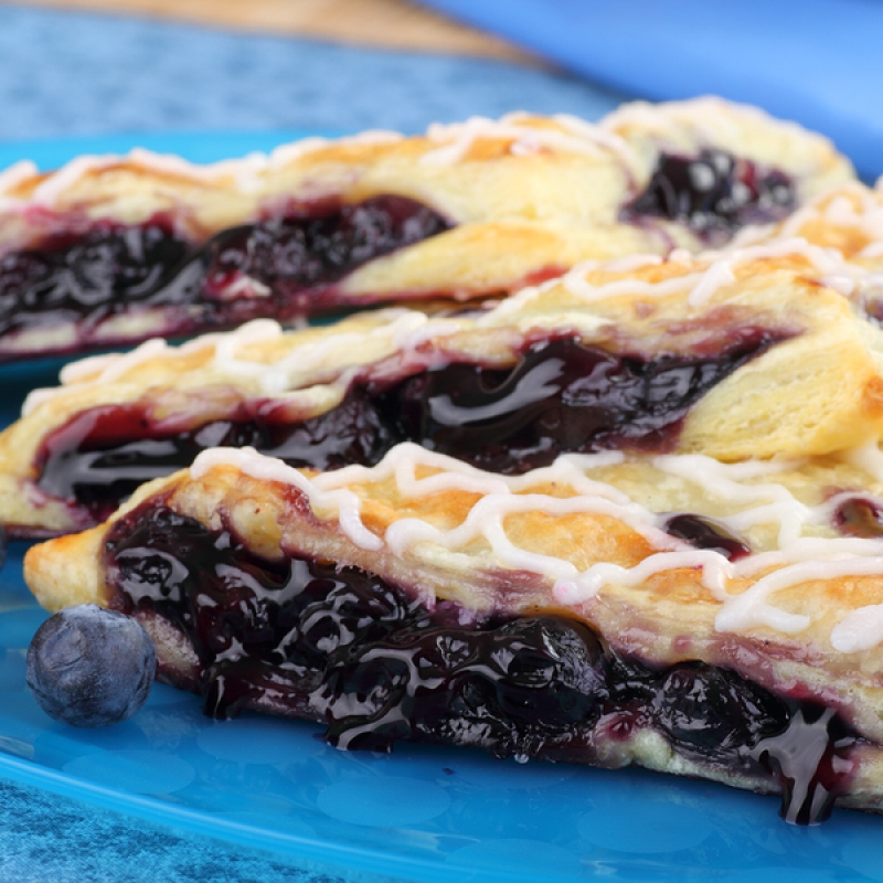 Blueberry Pastries Recipe