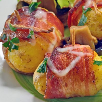 Bacon Wrapped Potatoes Recipe