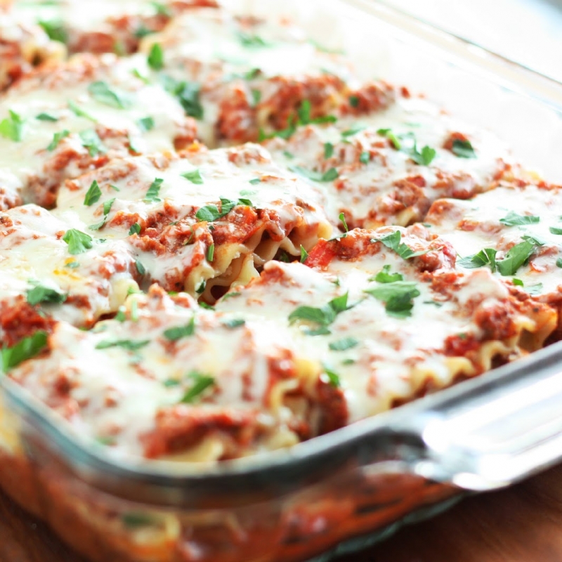 Lasagna Roll Ups Recipe