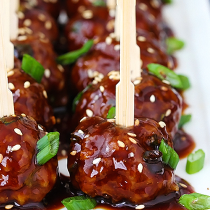 Saucy Asian Meatballs Recipe