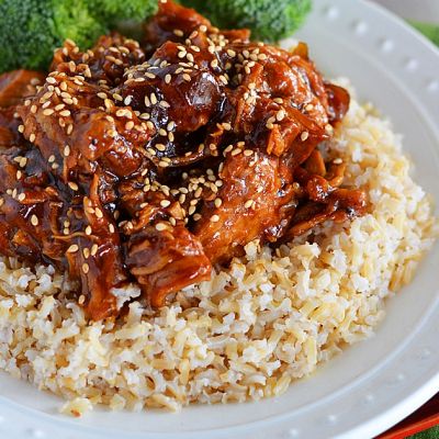 Honey Sesame Crock Pot Chicken Recipe