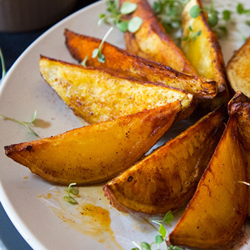 Spicy Sweet Potato Wedges Recipe